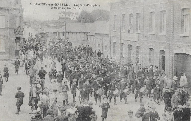 Blangy-sur-Bresle --Sapeurs Pompiers - Retour du Concours